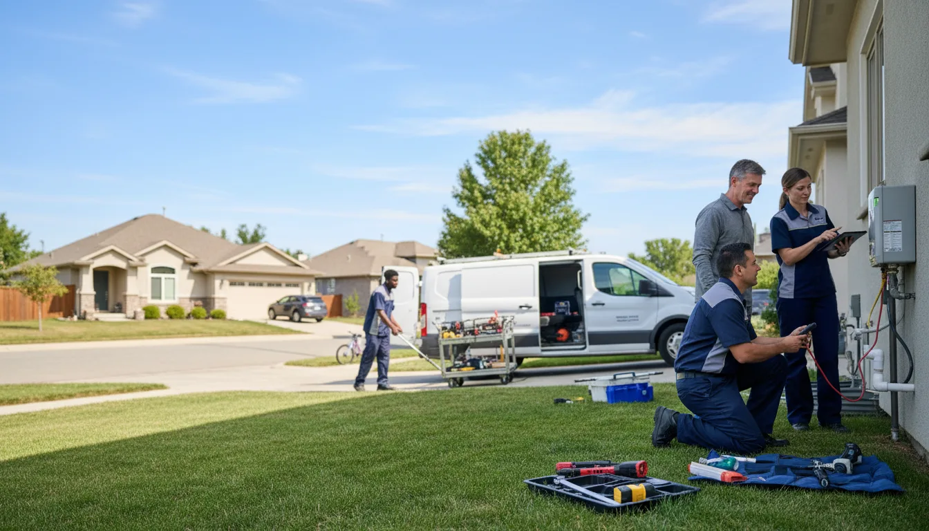 Tankless water heater service in Fremont, NC